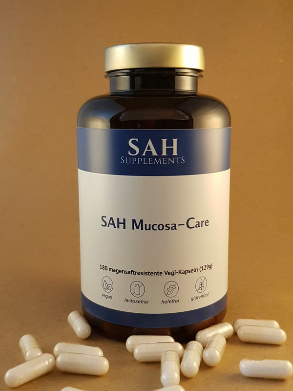 SAH Mucosa-Care - 180 vegane magensaftresistente Kapseln